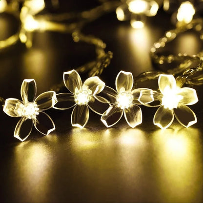 4 Meter 20 LED Incandescent Flower fairy string light