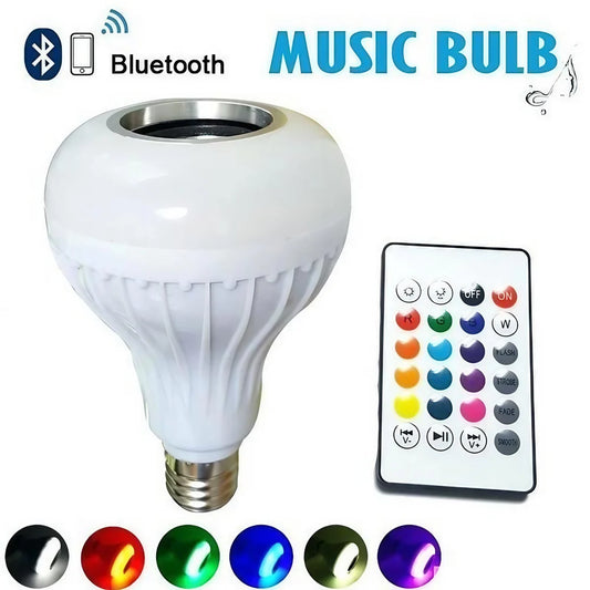 Bluetooth Speaker Music Light Bulb