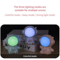 Cartoon Astronaut USB Night Light LED Rechargeable Bedside Multicolor Night Lamp