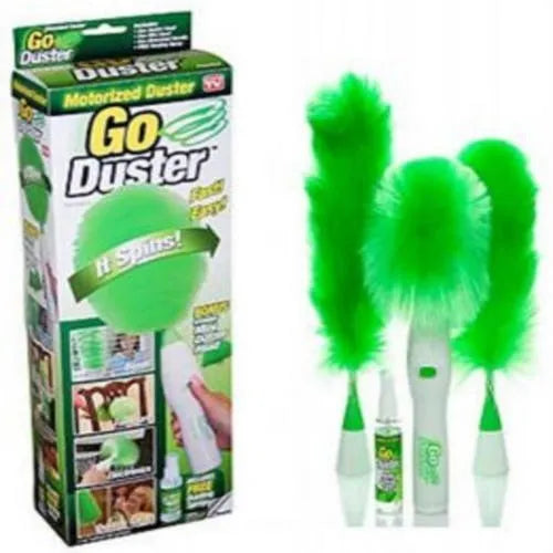 Car Cleaning Green Plastic Go Duster