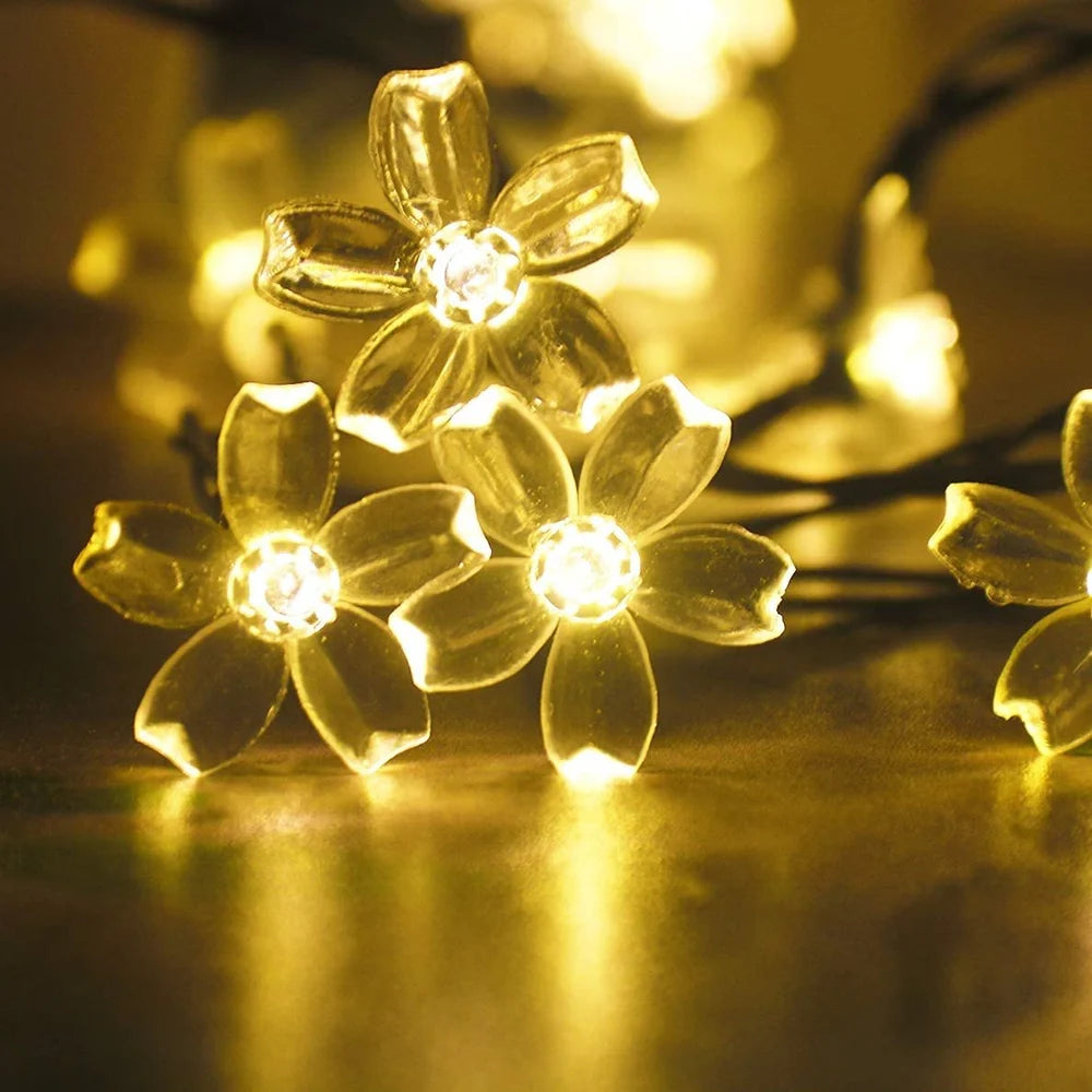 4 Meter 20 LED Incandescent Flower fairy string light