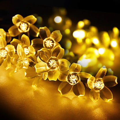 4 Meter 20 LED Incandescent Flower fairy string light