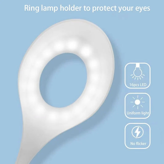 Pen Holder Study Desk Lamp