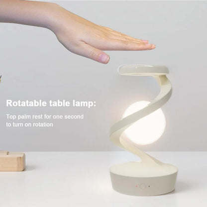 Rotating Suspension Table Lamp with Wireless Charger