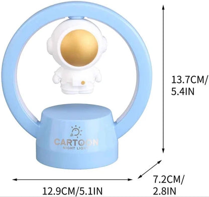ASTRONAUT NIGHT LAMP WITH MAGNETIC FLOATING EFFECT