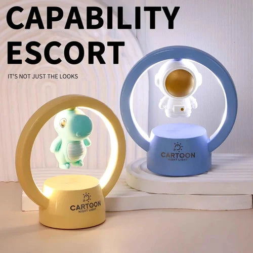 ASTRONAUT NIGHT LAMP WITH MAGNETIC FLOATING EFFECT