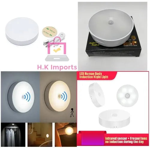 Round Motion Sensor Light