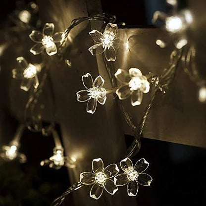 4 Meter 20 LED Incandescent Flower fairy string light