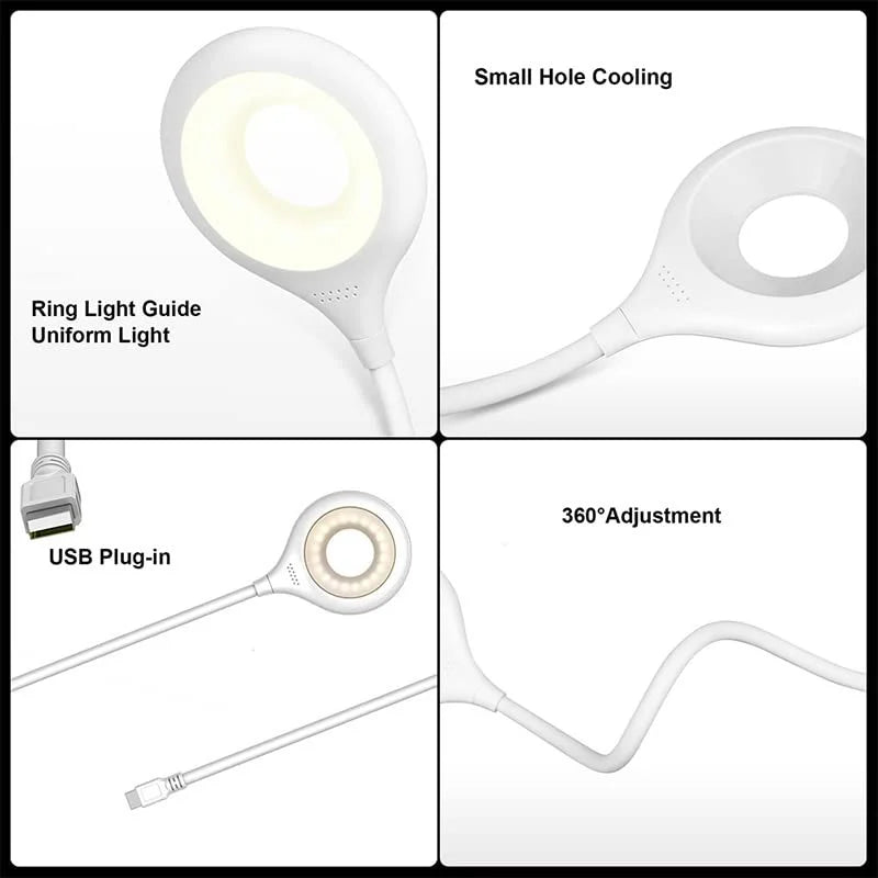 Portable Flexible USB LED Desk Lamp