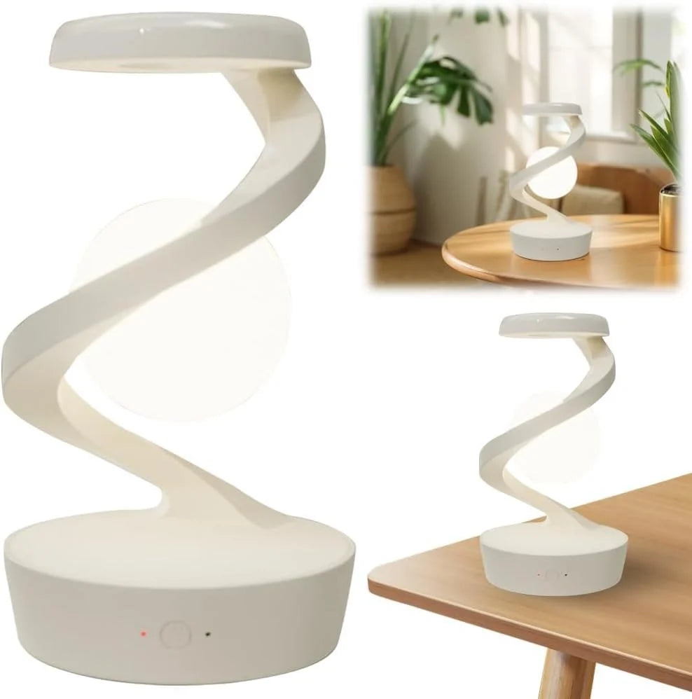 Rotating Suspension Table Lamp with Wireless Charger