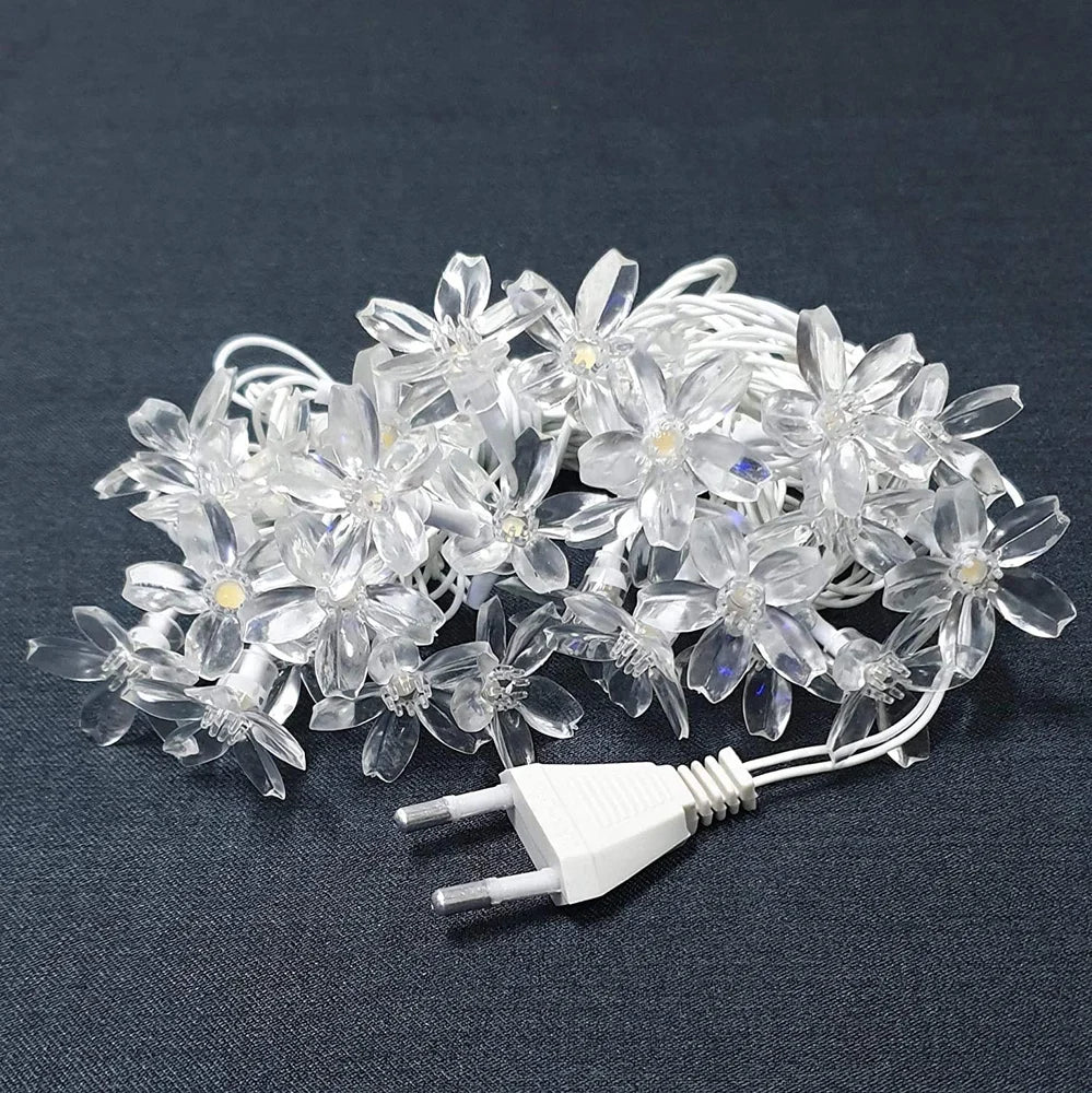 4 Meter 20 LED Incandescent Flower fairy string light