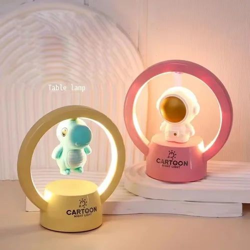 ASTRONAUT NIGHT LAMP WITH MAGNETIC FLOATING EFFECT
