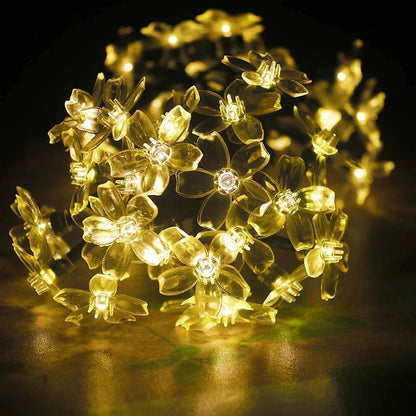 4 Meter 20 LED Incandescent Flower fairy string light