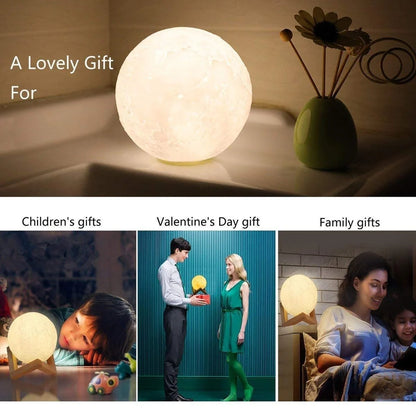 Decorative LED Moon Light