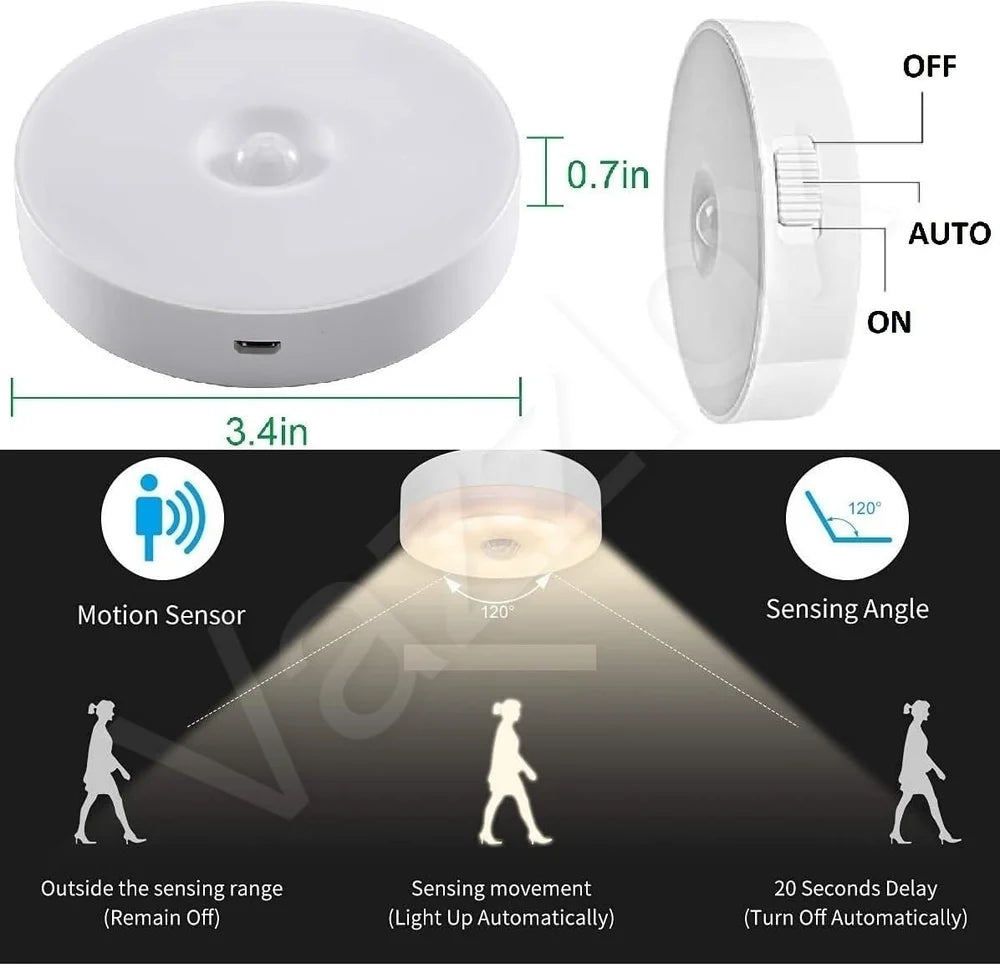 Led Motion Sensor USB Night Light