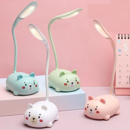 Mini Desk Led Lamp Creative Cartoon Cute Folding Table Lamp