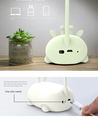 Mini Desk Led Lamp Creative Cartoon Cute Folding Table Lamp