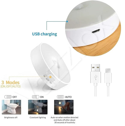 Round Motion Sensor Light