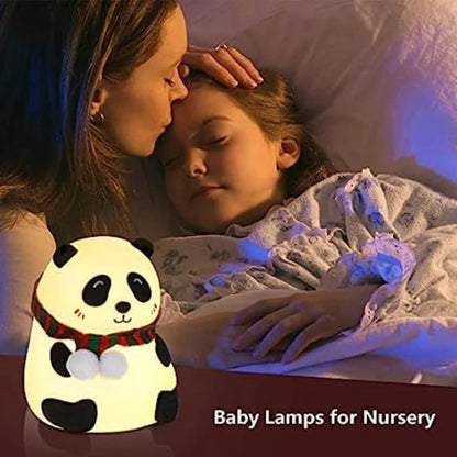 Silicone Panda Lamp